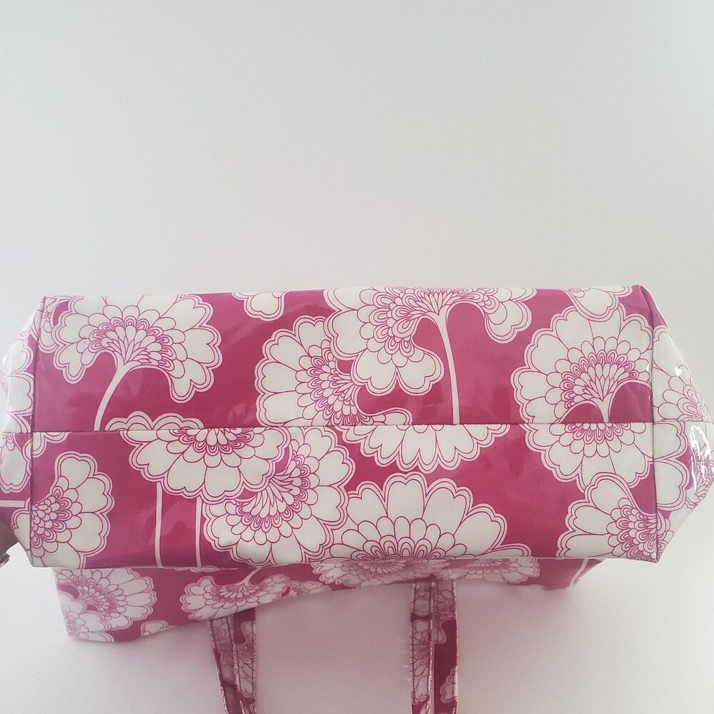 Kate Spade Daycation Tote Bag Japanese Floral Pink White Water Resistant Travel - Picture 5 of 16